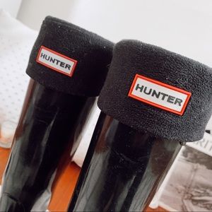 black HUNTER socks